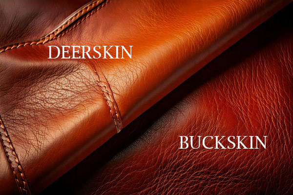 Buckskin leather vs. Deerskin leather