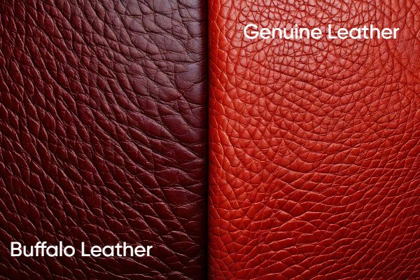 Buffalo vs. Genuine Leather