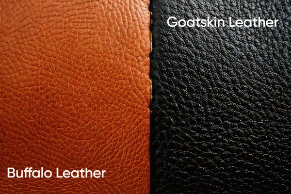 Buffalo vs. Goat Leather