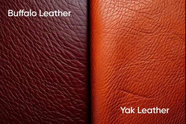 Buffalo vs. Yak Leather