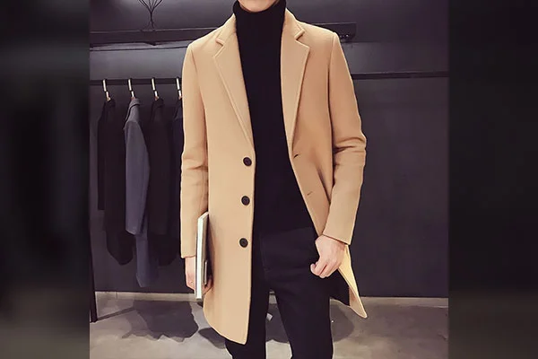 Business on sale casual overcoat