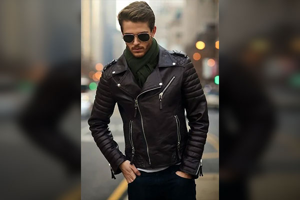 The Scarf: Highlighting your Leather Jacket - The Jacket Maker Blog