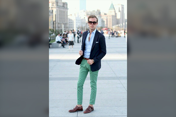 Classic Monk Strap Shoes + Chinos 
