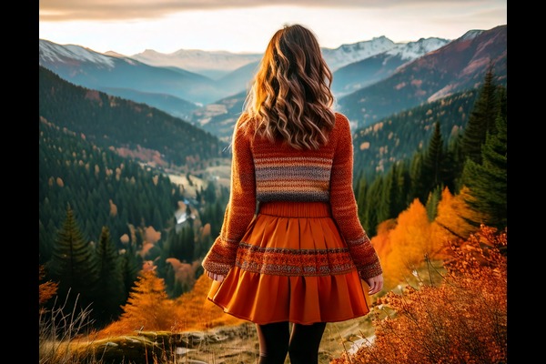 Fall and Winter Mini Skirt Outfits