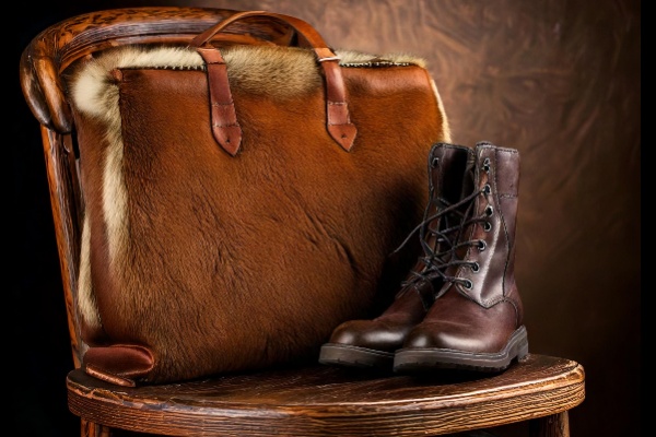 Fashion and Accessories made of deerskin leather