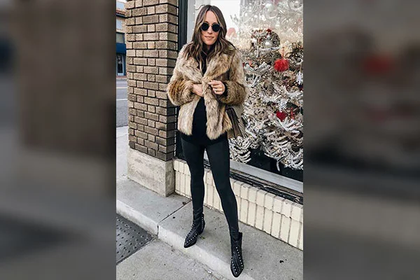Faux Fur Jacket Outfit