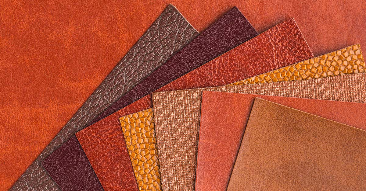 Different Types of Leather Fabric: Faux, Top Grain, & More