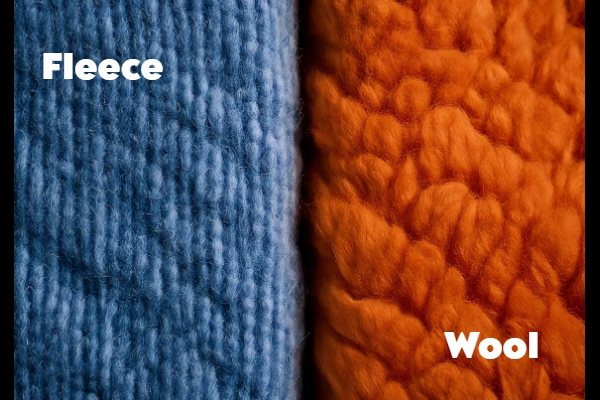 Fleece vs. Wool Fabric