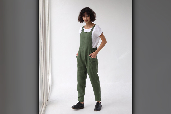 Green Dungaree