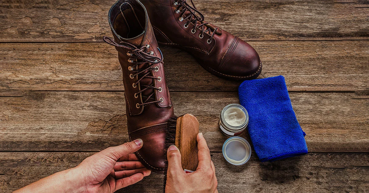 how to clean leather boots