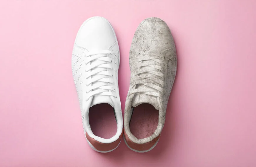 how to clean white shoes