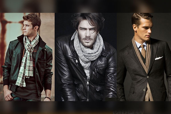 How do you Wear a Scarf with a Leather Jacket?