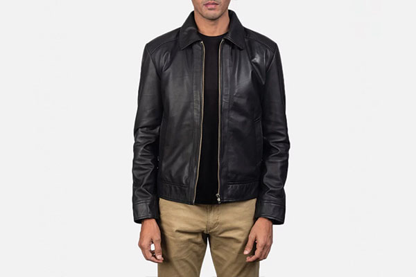 2. Inferno Black Leather Jacket 