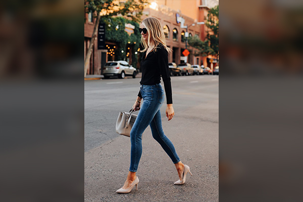 Jeans And Heels Outfits