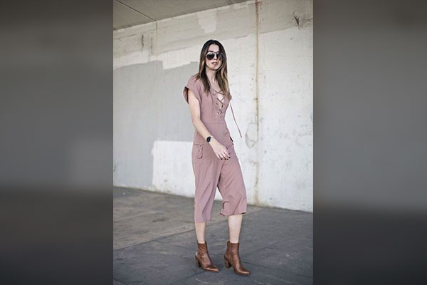 Jumpsuit Styling With Boots