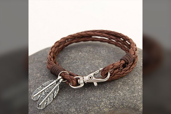 20. Leather Bracelet