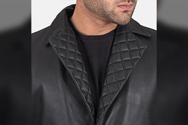 8. Leather Coat