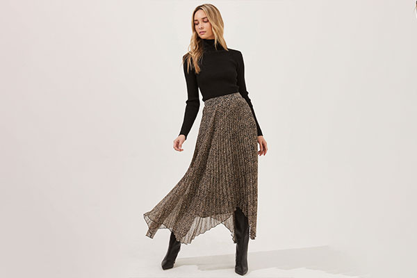 Long Winter Skirts Outfit