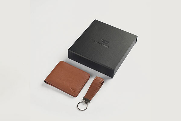 Marvin Brown Leather Gift Set