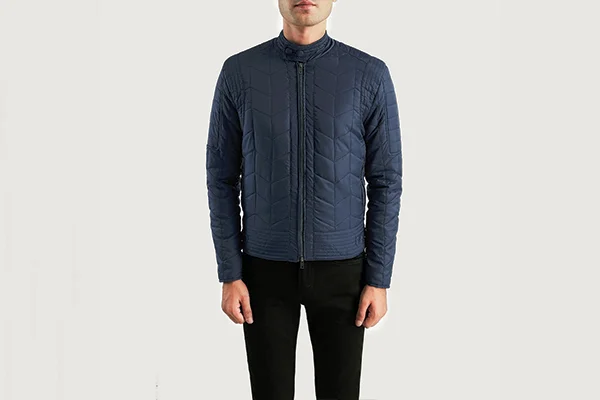 Nyle Quilted Windbreaker Puffer Jacket