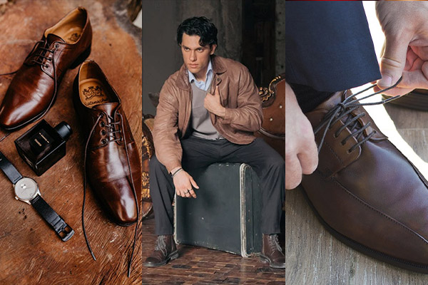 Occasion-Based Pairing of Shoes with Brown Pants