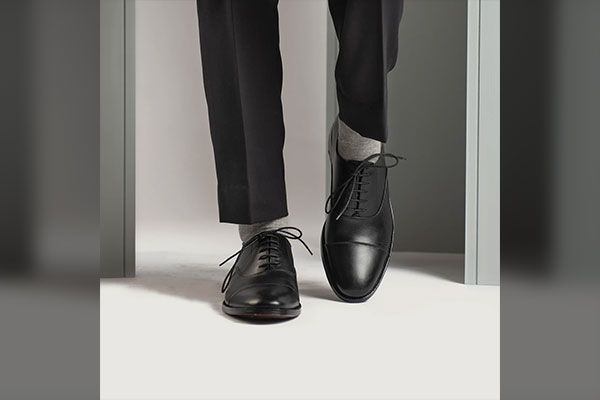 Patent Leather Tuxedo Shoes