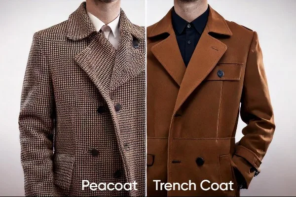 Peacoat vs. Trench Coat for Winter