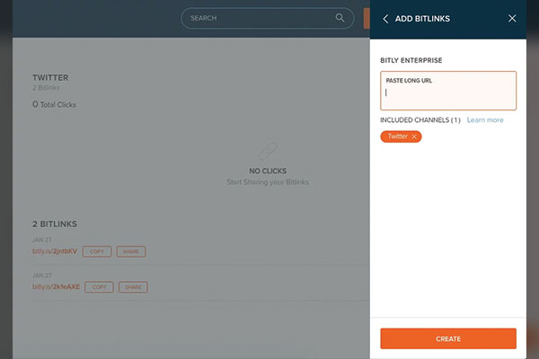 2 - Personalize your Links using Bitly: