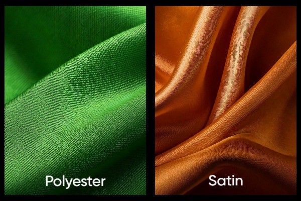 Polyester vs. Satin