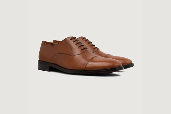 Professor Oxford Tan Leather Shoes