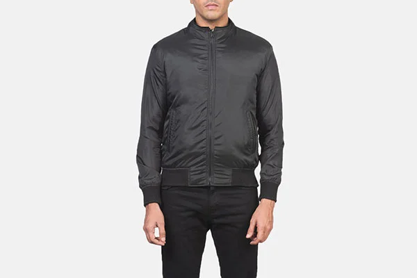 Ramon Black Bomber Rain Jacket