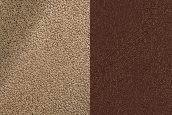 Semi Aniline vs Top Grain Leather 