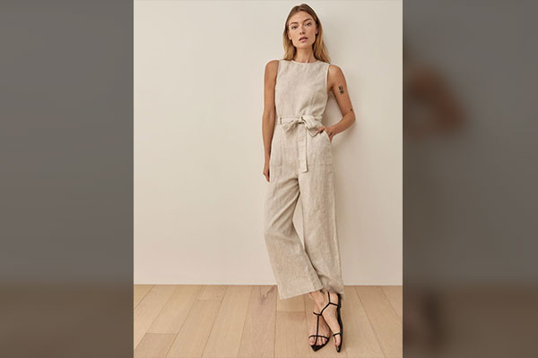 Sleeveless Jumpsuit Look