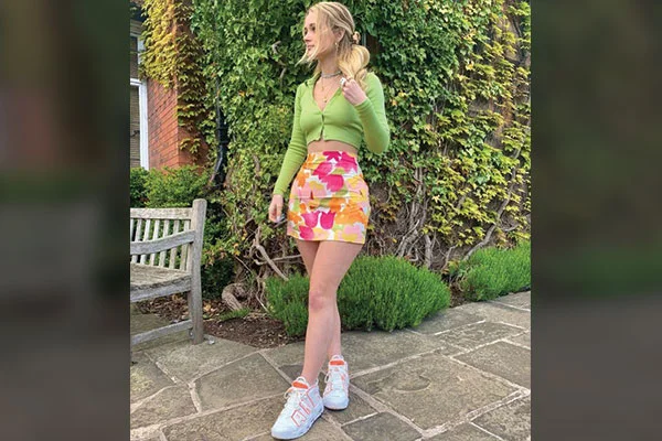 Soft Girl Outfit with Flared Jeans