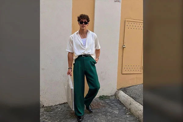 10 Ways to Style Green Pants For Cool, Colorful Outfits