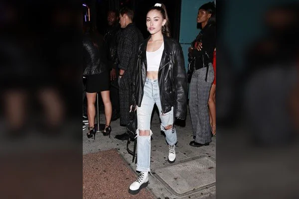 Styling White Combat Boots with Jackets