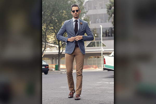 suit jacket with different pants