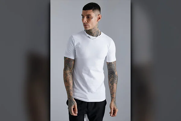 All white clearance shirt