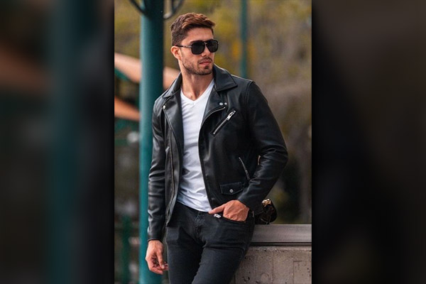 Black Biker Jacket