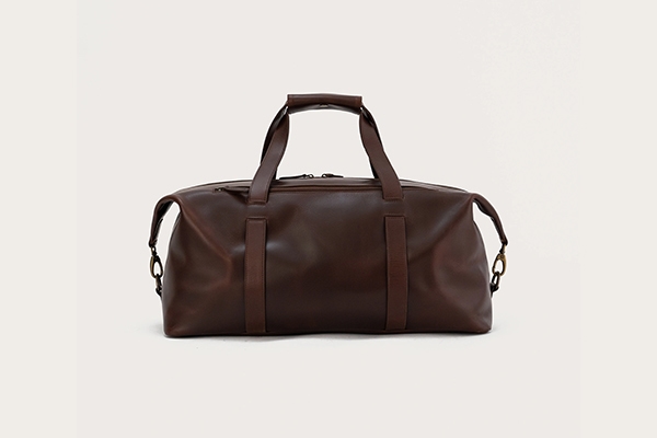 The Dale Vintage Brown Leather Duffle Bag