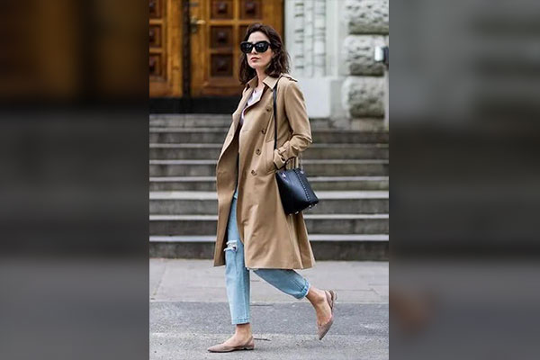Trench Coat Outfit to Work