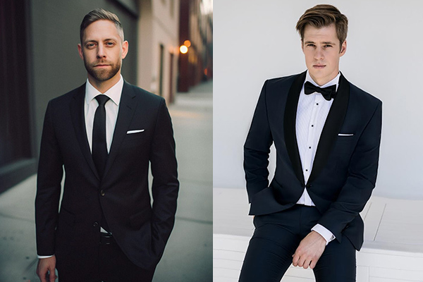 Tuxedo Vs. Suit Difference