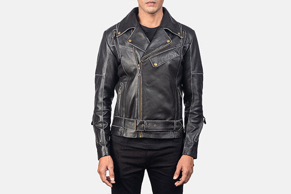 Vincent Leather Winter Motorcycle Jacket