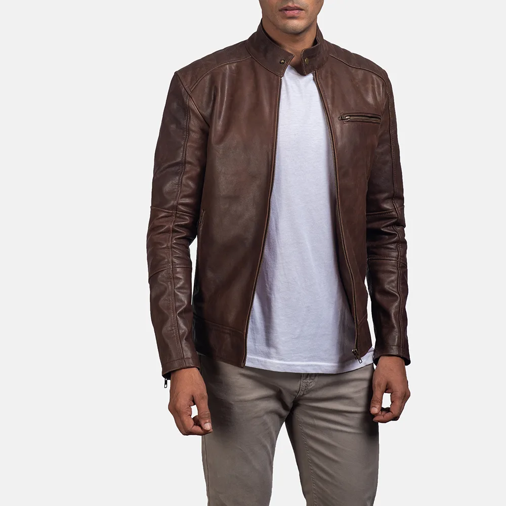 Best Dean Brown Affordable Leather Jacket