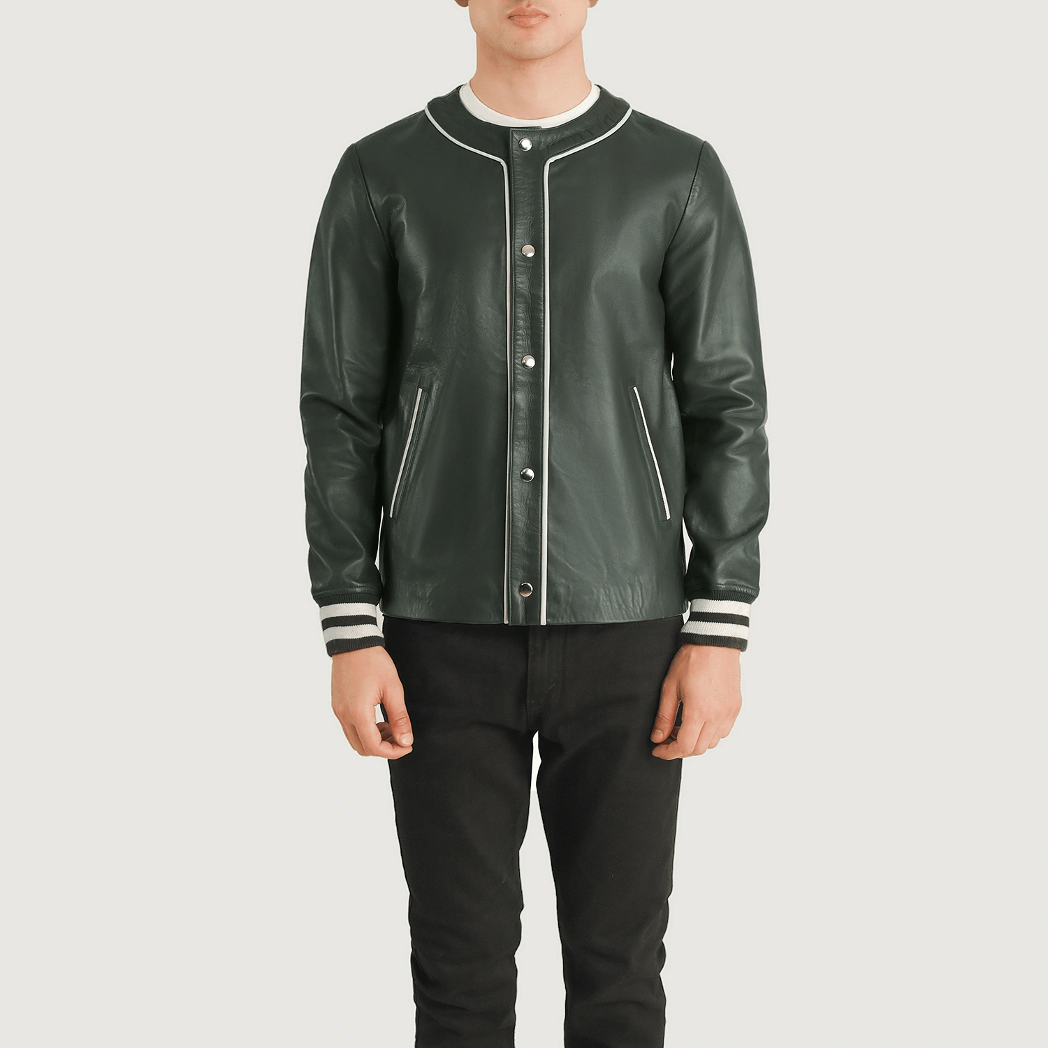 Best Willis Green Affordable Leather Jacket