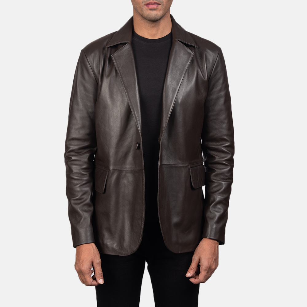 Men's Leather Blazers Deals