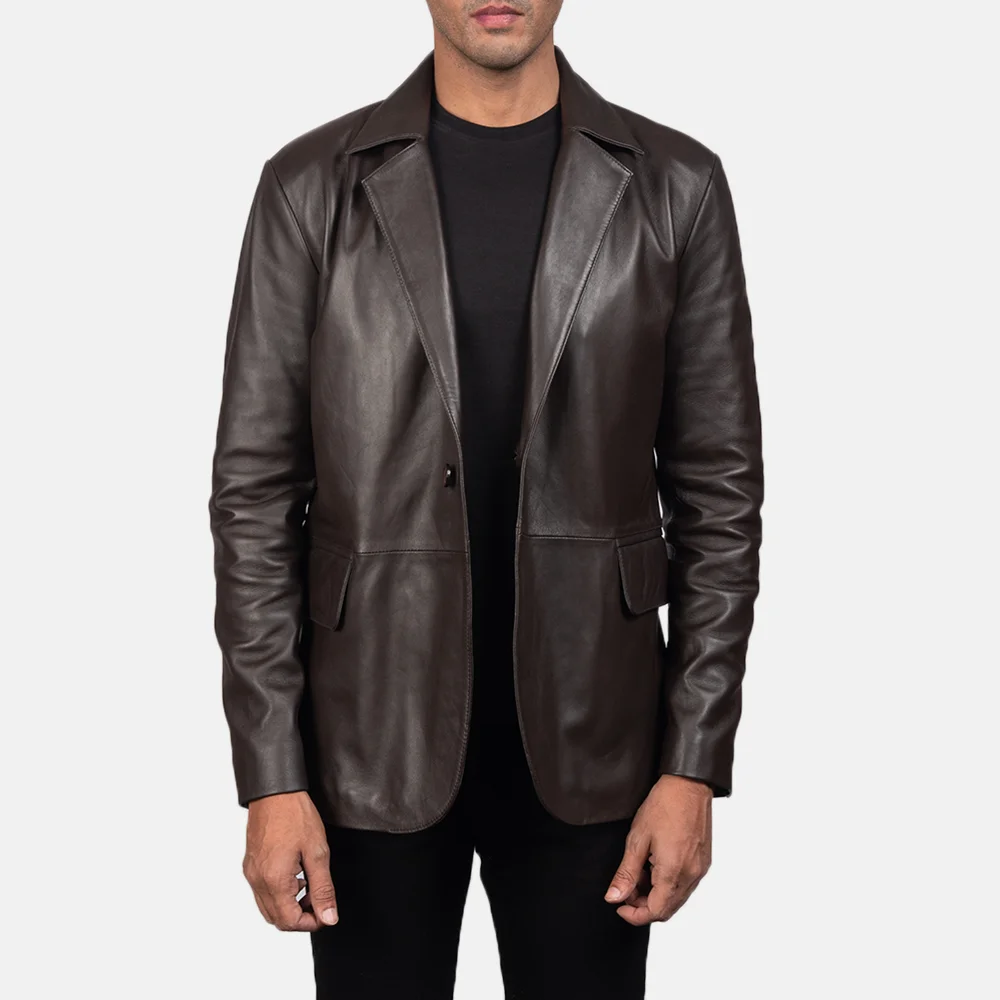 Men's Leather Blazers Deals
