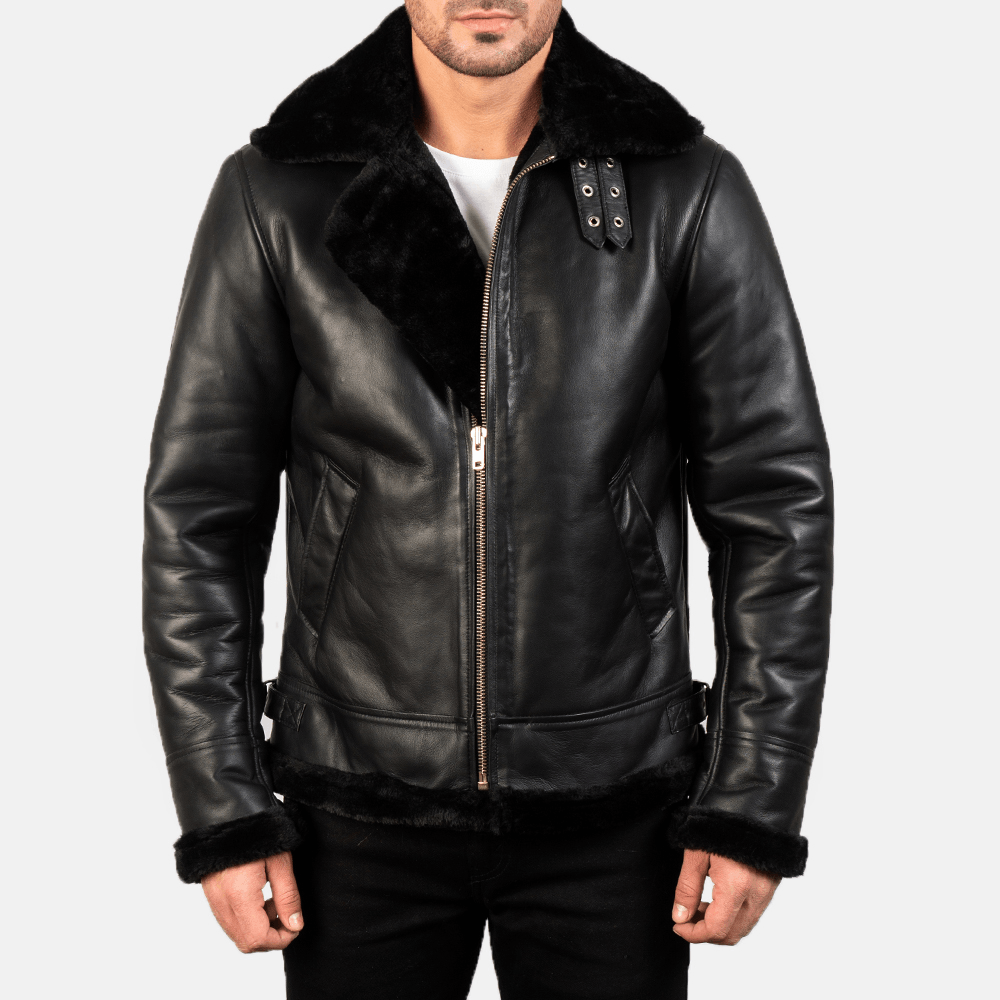 Black Leather Perfection, Francis B-3 The Best Bomber