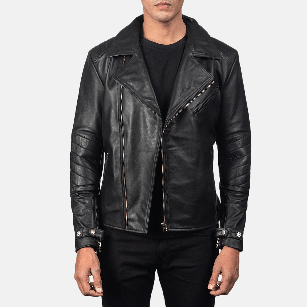 Raiden Black in Cowhide — the Best Biker Jacket