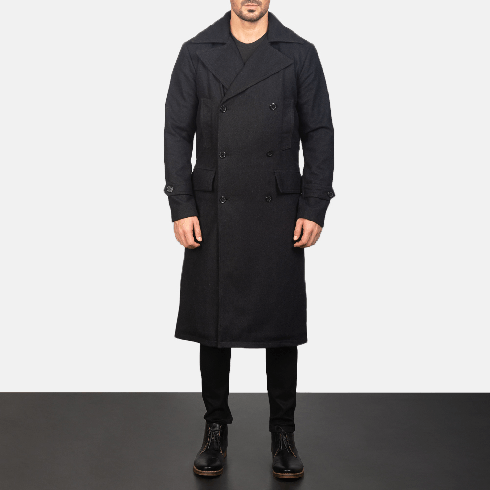 Uncover Style and Mystery with the Best Detective Black Wool Coat